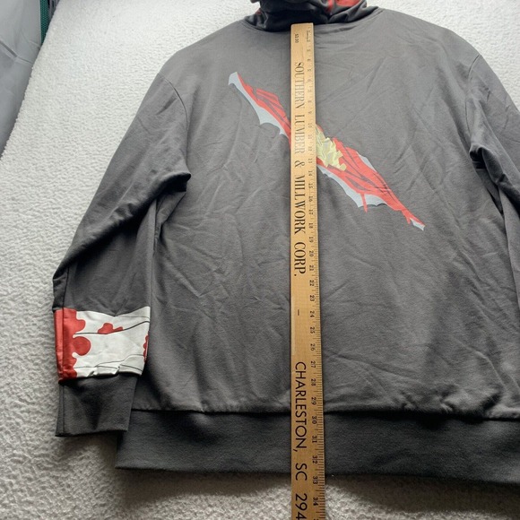 ThinkGeek Hoodie Mens 3XL Sweatshirt Zombie Walking Dead Brain Video Games Nerd - Picture 11 of 15